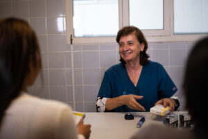 Miriam delivers education, supplies, and care in Bolivia.